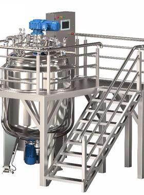 208v400v460v400v固定式真空乳化机搅拌器搅拌槽反应釜真空罐