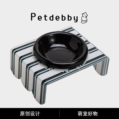 Petdebby宠物碗猫咪饭碗狗狗碗