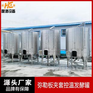 不锈钢储存发酵罐 蓝莓酒苹果酒储存罐价格 水果酒发酵罐
