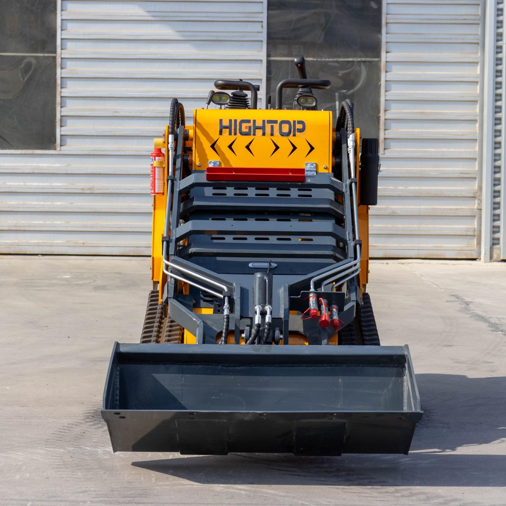 小型履带式滑移装载机HT50型站立式多功能装载机EPA美国铲车价格