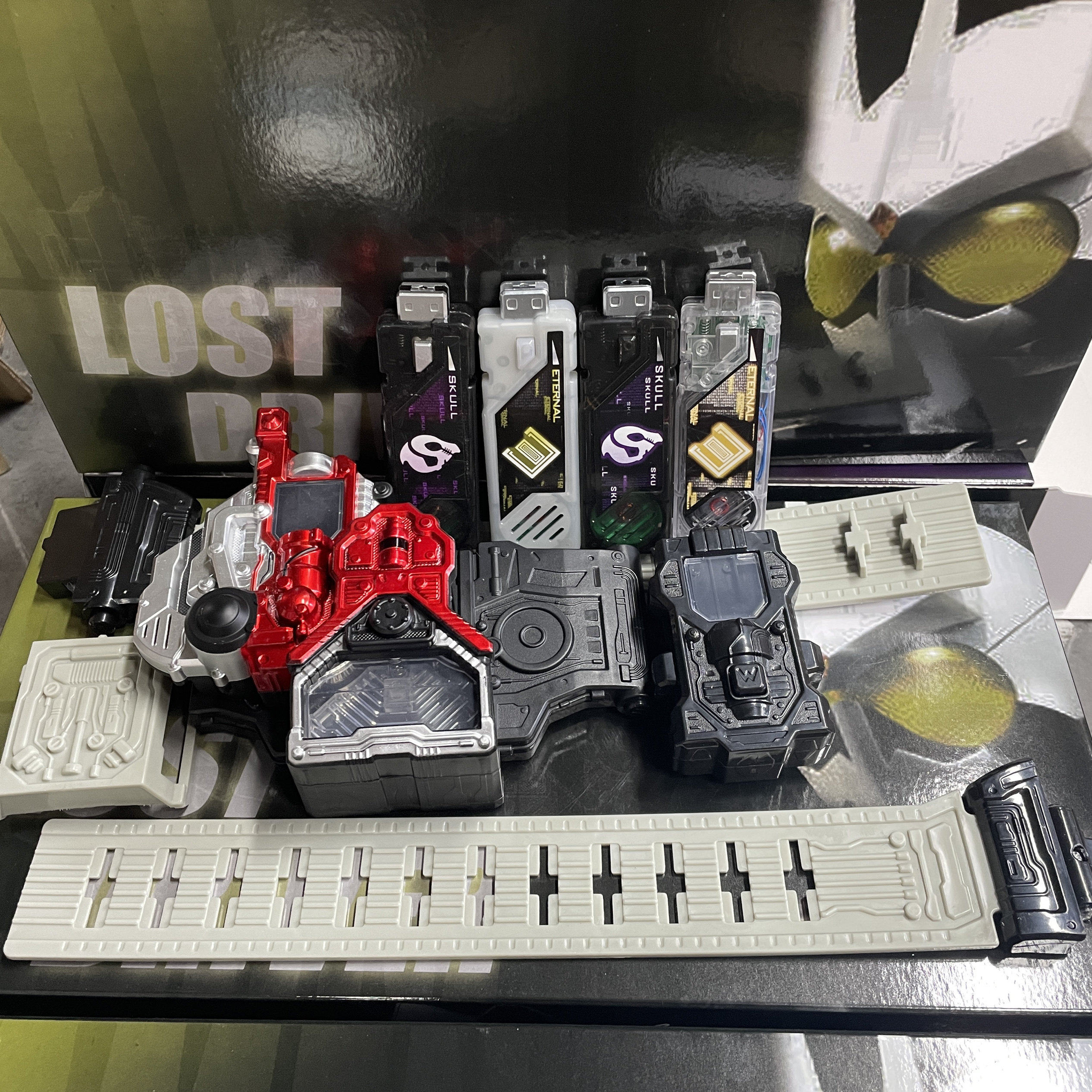 国产假面骑士腰带变声器CSMW版双活扣迷失驱动器可联动永恒颅骨
