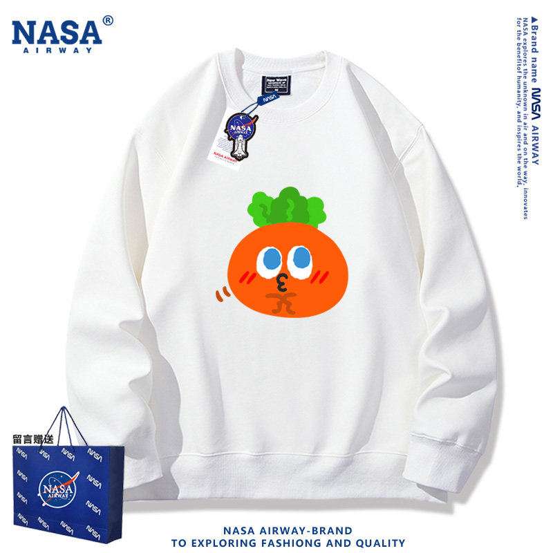 NASA AW五月天萝卜表情包应援服周边圆领卫衣男女秋冬加绒上衣潮