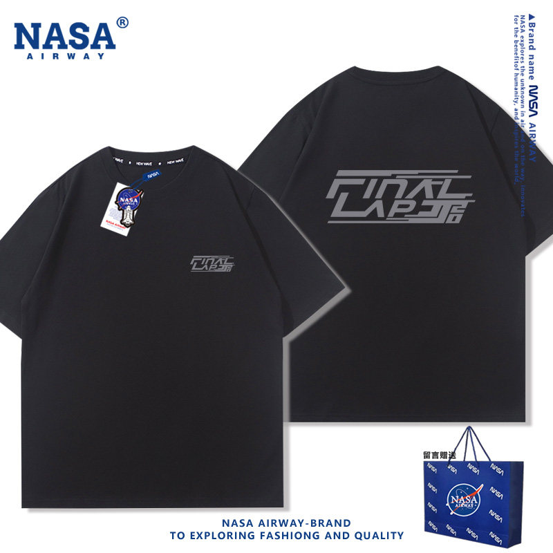 NASA AW林俊杰FINAL LAP世界巡回演唱会男女纯棉短袖T恤夏季半袖