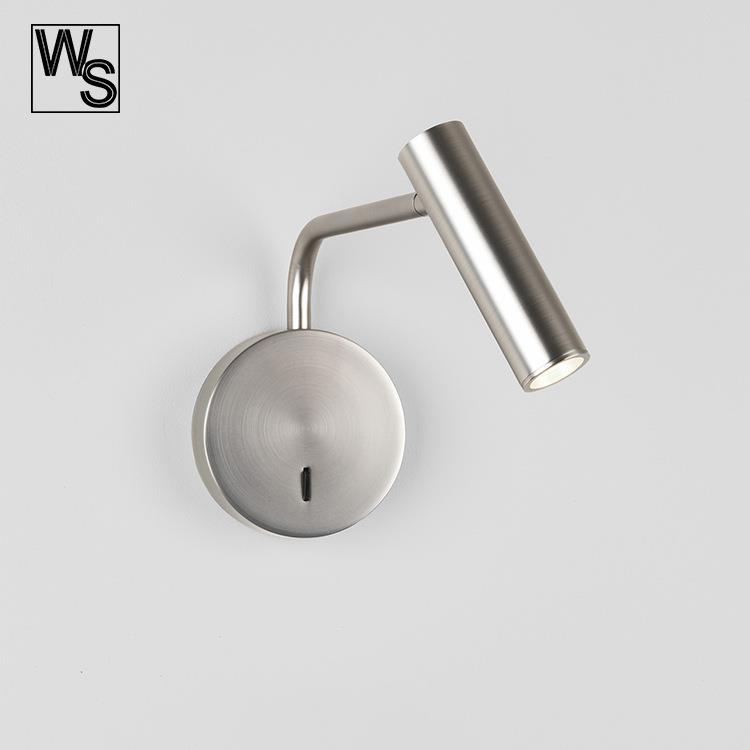 CE认证壁灯LED阅读灯 床头壁灯 现代简约可旋转壁灯 酒店客房装饰