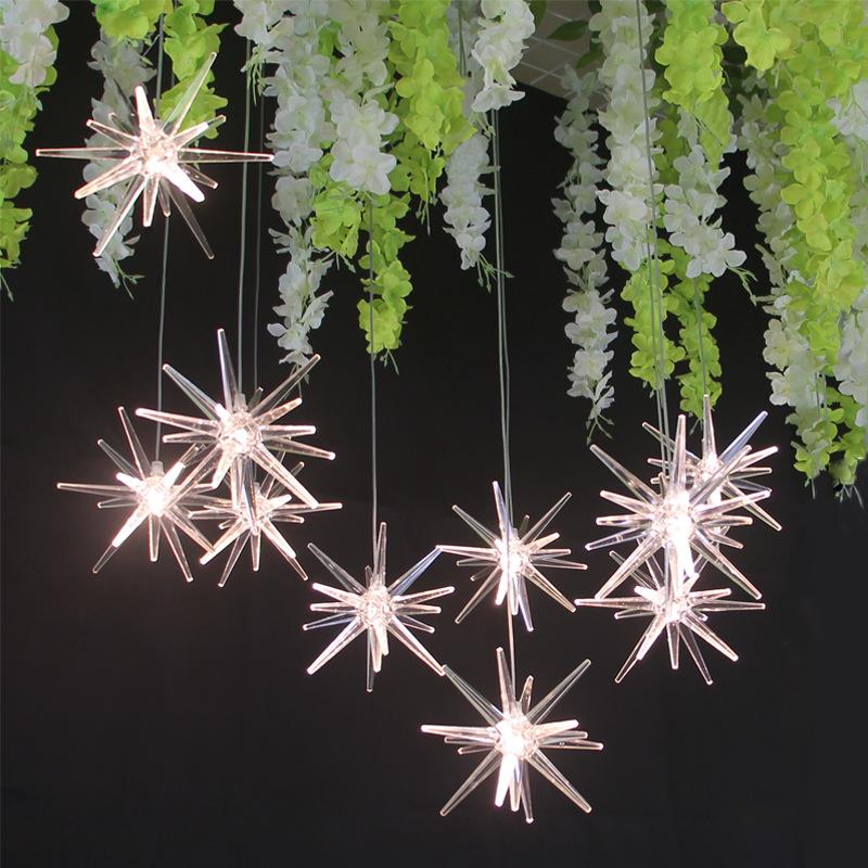 婚庆道具十头火流星飞鸟发光吊饰龙珠泡吊灯迎宾区仪式亭吊顶装饰