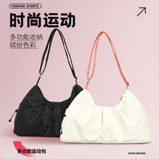 潮牌健身包女干湿分离瑜伽托特包防水斜挎包大容量户外时尚运动包