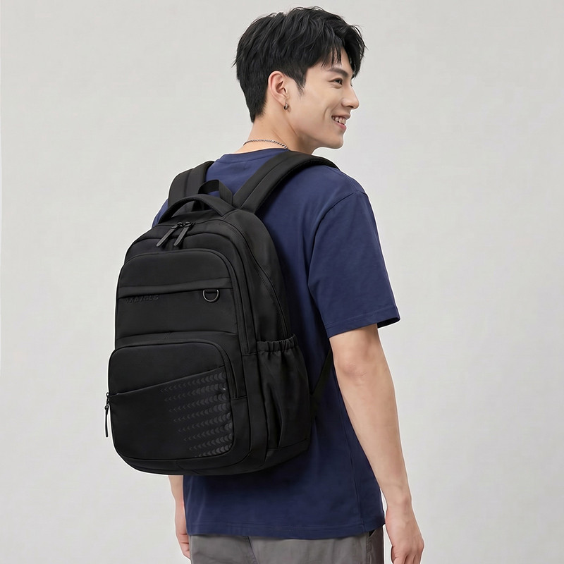 初中生书包男生背包高颜值结实高中生青少年减负护脊大容量双肩包