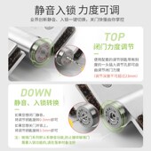 依时达铝合金办公室玻璃夹玻璃地弹簧液压缓冲防夹手冲击关门合页