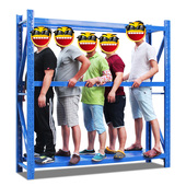 仓储中型货架仓库货架展示架重型货架库房组合货架金属架子货物架