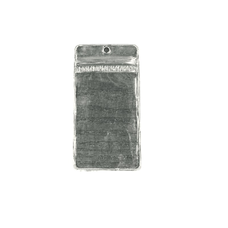 PVC吊牌领标袋标签塑料透明卡套袋子饰品卡纸钮扣夹链袋证件套