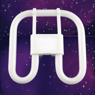 厨房灯管 21W38W55W10W 蝴蝶型方灯管 三基色2D节能灯管 蝶形灯管