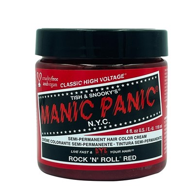 MANIC PANIC Mp染发膏海王红月之蓝午夜蓝蜥蜴绿粉紫色染发剂欧版