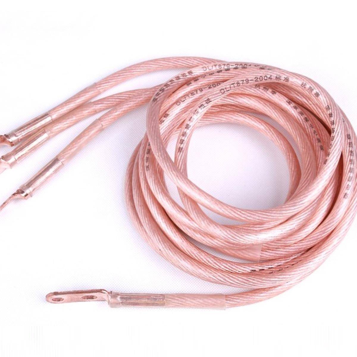 国标软铜线16平方25平方铜芯电缆线高压接地线电焊机焊把线铜鼻子