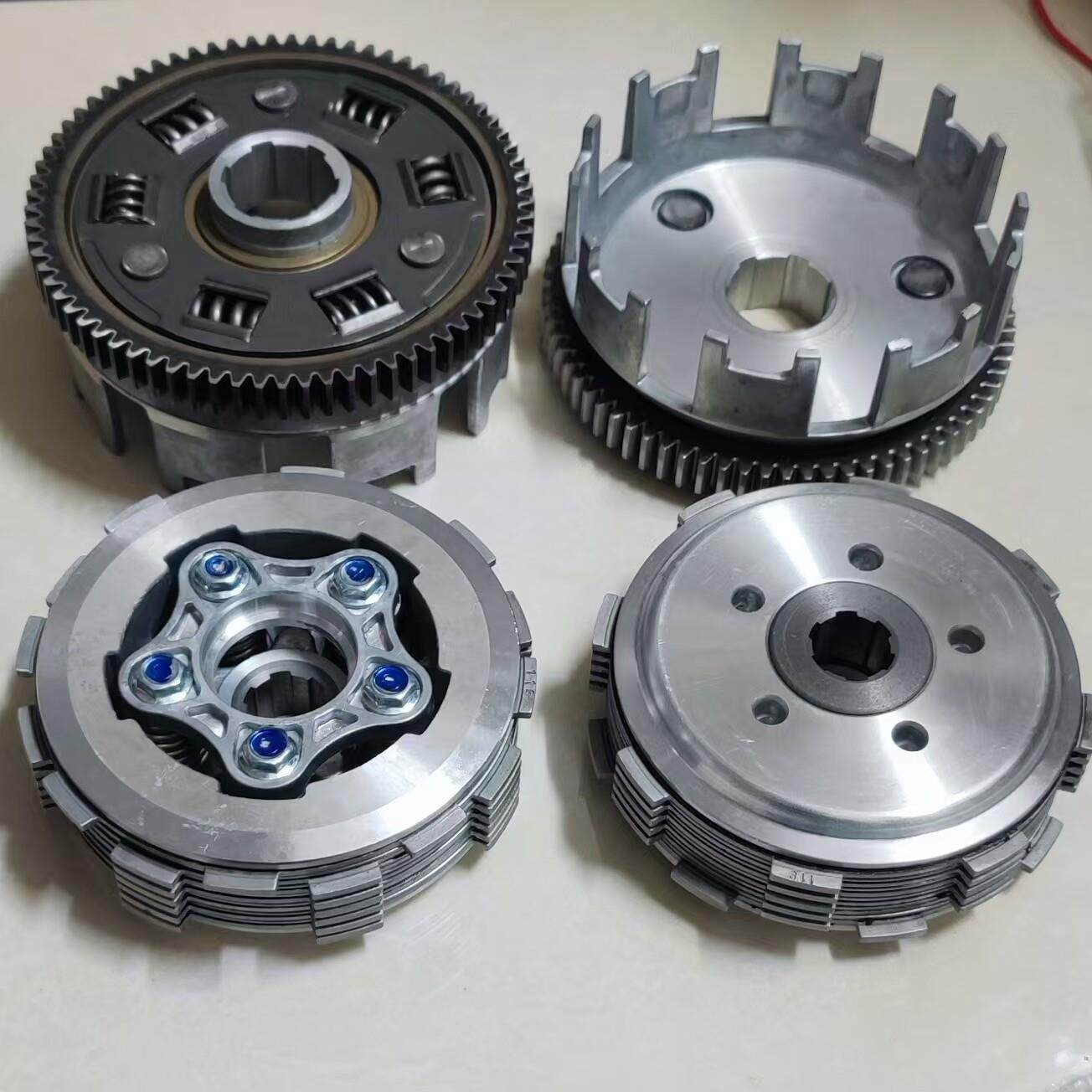 摩托车离合器125 150 175 200 250 300 350 离合器片总成 力合器