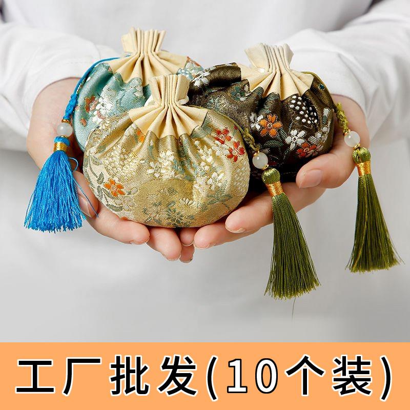 工厂直发空袋艾草香囊香包国风流苏香袋成品汉服装饰随身挂件荷包
