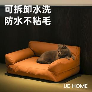 猫床猫沙发狗窝狗床狗狗沙发猫宠物床 宠物沙发猫窝防水可拆洗四季