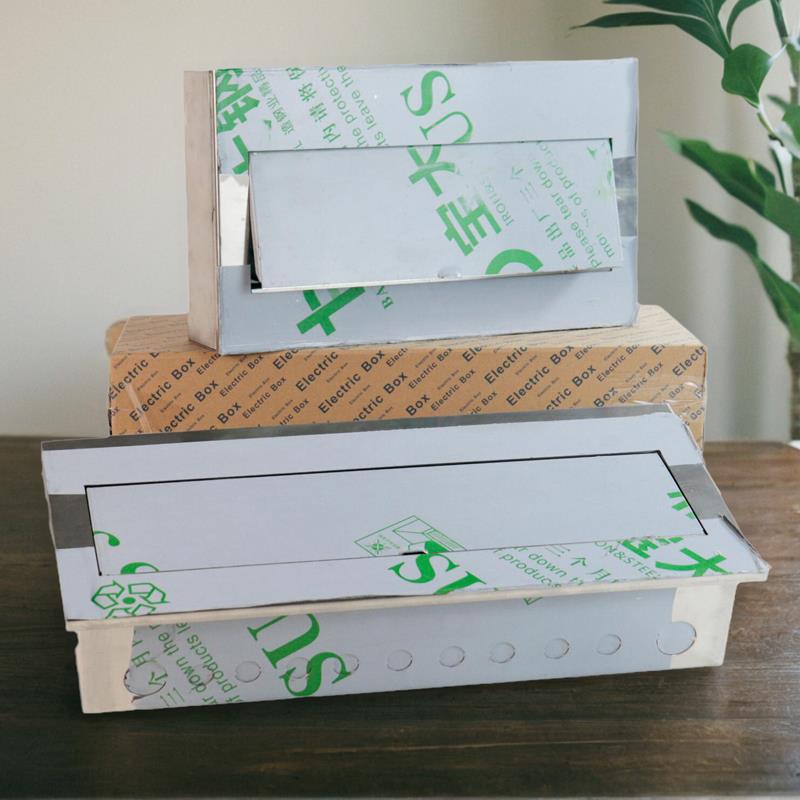 304不锈钢PZ30明装配电箱暗装24位36回路12-151840防锈强电布线箱