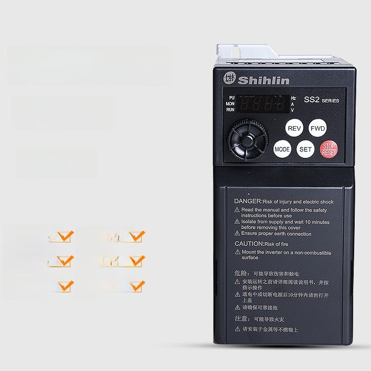 全新士林变频器SS2-043-0.75K/1.5K/2.2K/3.7K/5.5K三相380V