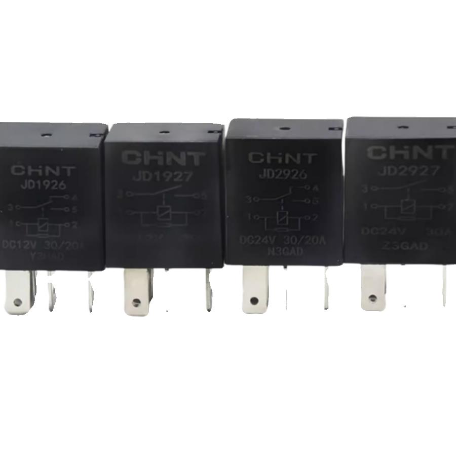 Chnt正泰汽车继电器Jd1926 1927 2926 2927A 12V 24V 30A 4英尺5