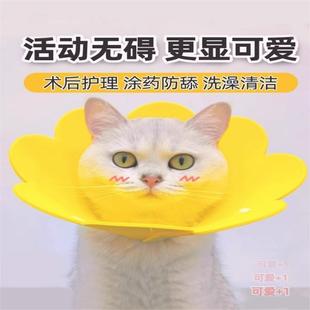 伊丽莎白圈猫咪绝育项圈防舔围脖圈颈圈头套狗狗宠物用品防止