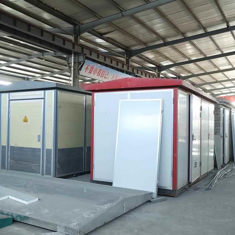 景观式箱变外壳数控钣金机箱新能源数控钣金复合板变电机箱外壳