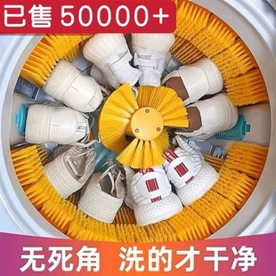 新款全壁刷洗鞋机非全自动全毛刷B鞋子机器迷你小型洗鞋洗袜洗衣