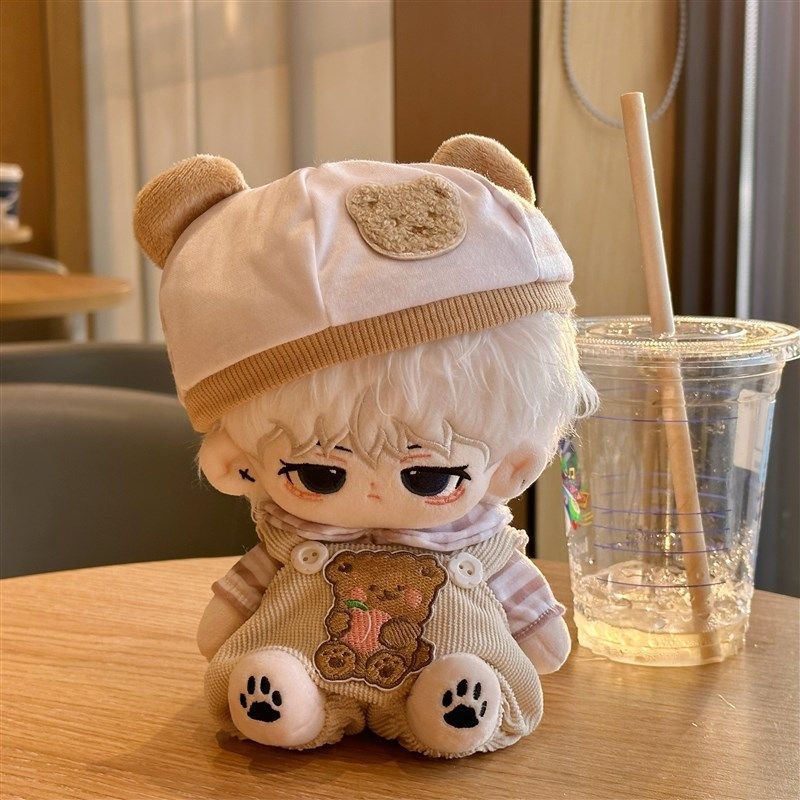 新品娃衣20cm棉花娃娃公仔衣服条纹卫衣背带裤玩具男女公仔替换装,模玩/动漫/周边/娃圈三坑/桌游,棉花娃娃/毛绒玩具娃衣,淘宝优惠券,粉丝福利购,淘宝优惠卷