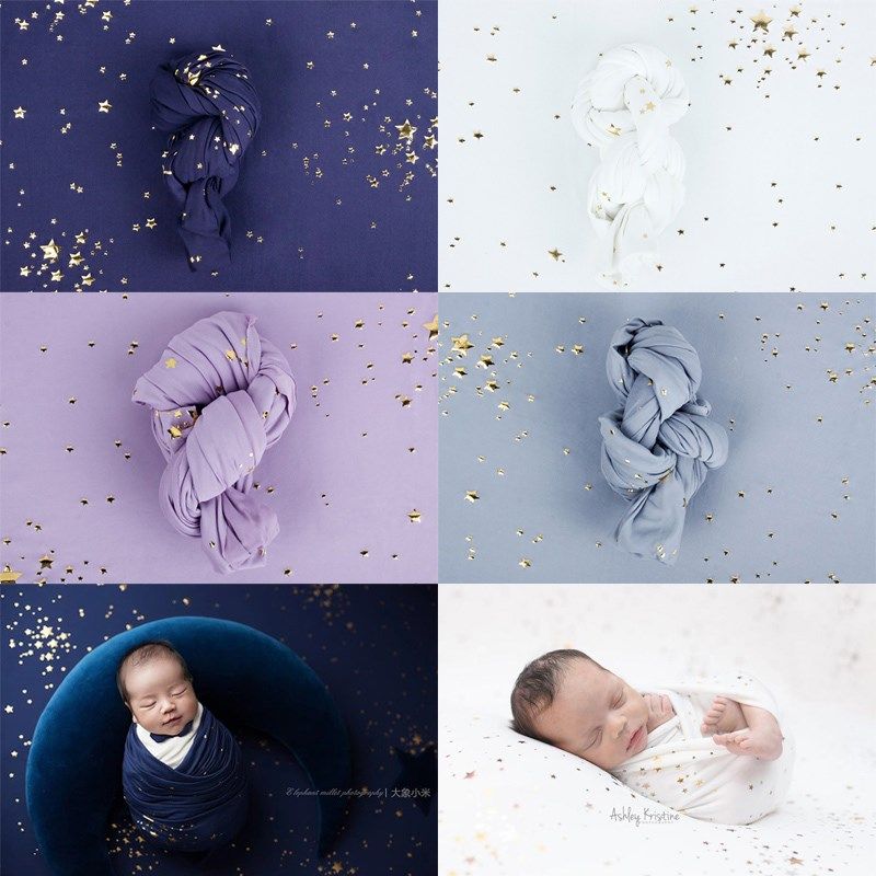 儿童摄影星空背景布道具 新生儿包裹布 影楼宝宝满月拍照毛毯子,童装/婴儿装/亲子装,其它,淘宝优惠券,粉丝福利购,淘宝优惠卷