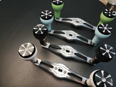 驭黑狮摇臂钛合金12CM雷强海钓水滴轮摇臂Handle Arm Assembly