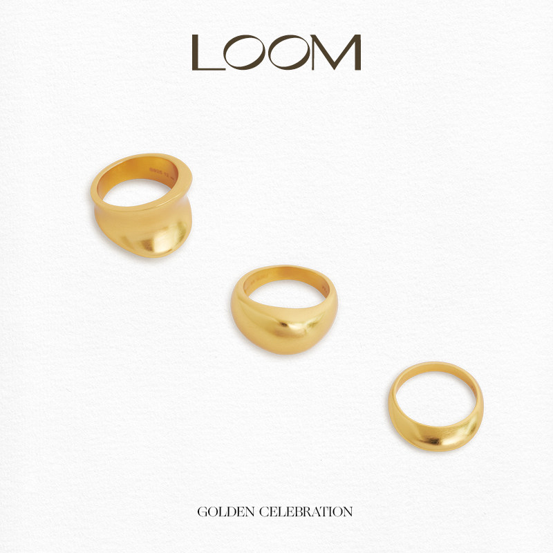 LOOM流动结构造型戒指