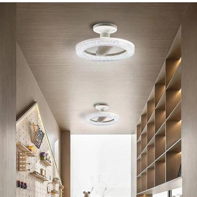 2024新款家用客厅卧室餐厅简约护眼节能E27螺口圆形水晶灯泡创意