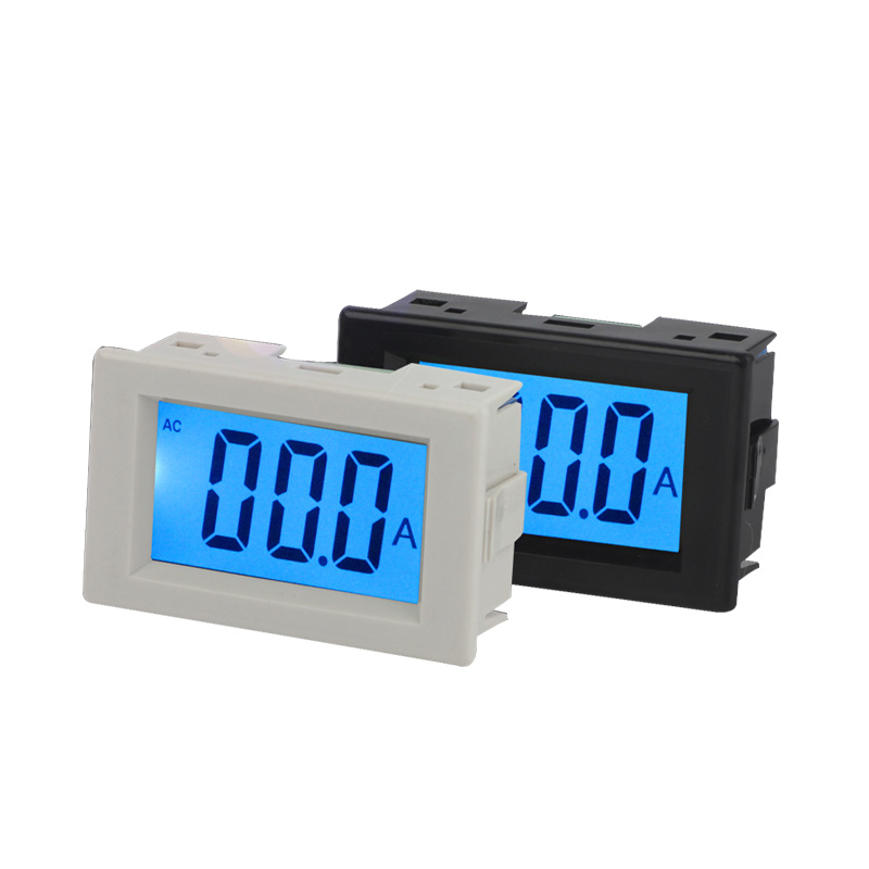 新品交流电流表LED液晶AC数显数字表D85-240T表头带互感器替85L17