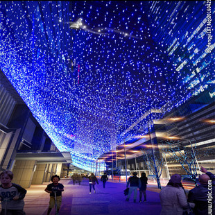 LED小彩灯闪灯串灯满天星七彩变色春节新年房间装 饰灯户外闪光灯