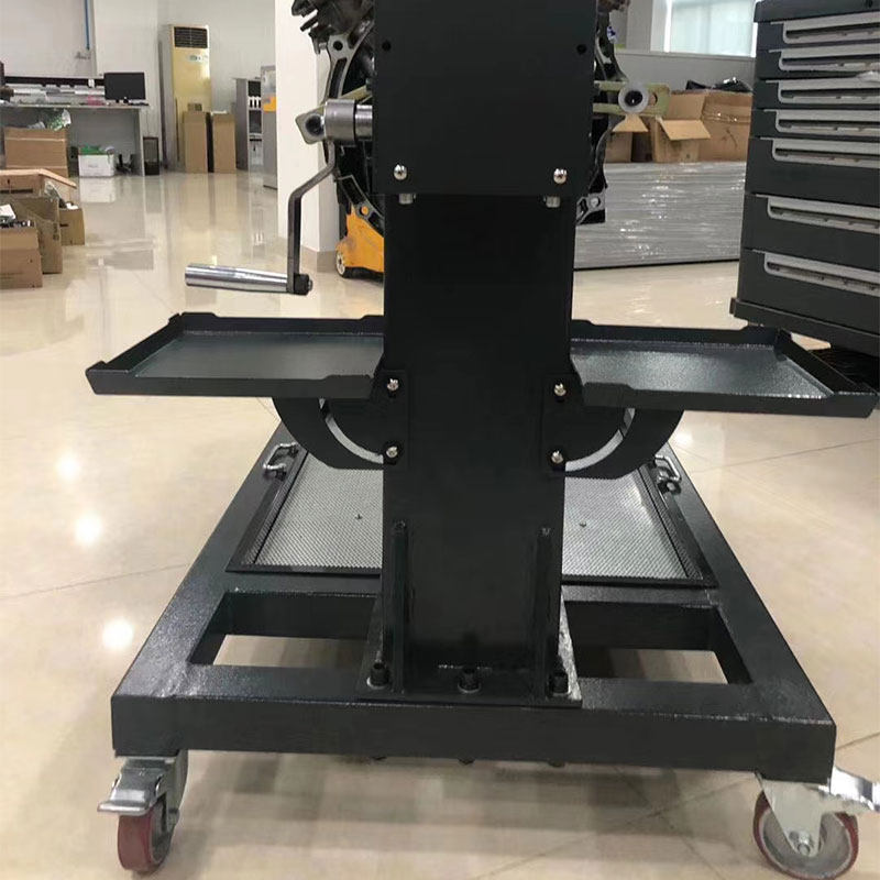 汽车发动机翻转架 承重500公斤汽车维修变速箱旋转台架子维修工具