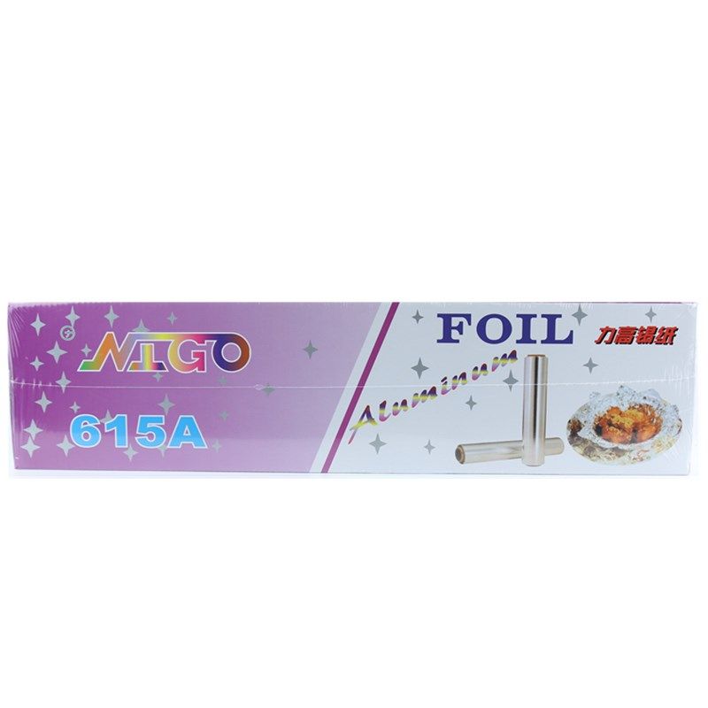 力高615A613A锡纸10米4条装烧烤铝箔纸烘培花甲纸优惠包邮