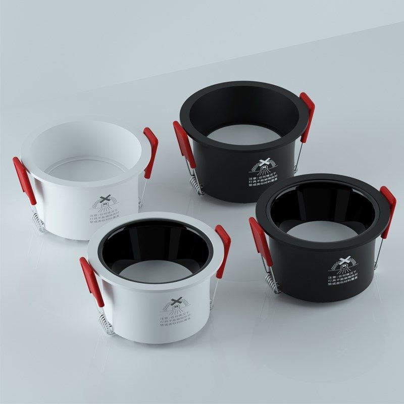 led窄边筒灯嵌入式防眩光孔射灯客厅吊顶极窄边框无主灯三色变光,家装灯饰光源,嵌入式射灯,淘宝优惠券,粉丝福利购,淘宝优惠卷