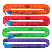 成华巨力柔性圆环形吊装 带国标2t3T5吨起重吊带吊车O型吊树软吊绳