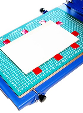 烟台天久006566  E225型桌面固定式三向微调丝印机