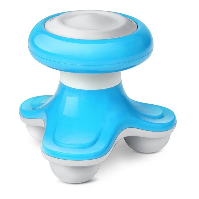 送电池水波浪小型三角按摩器家用USB带线颈椎腰腿全身手压按摩仪