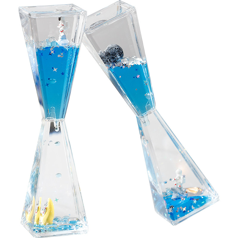 宇航员摆件油滴液体沙漏计时器创意太空人儿童流沙解压水装饰品,家居饰品,装饰摆件,淘宝优惠券,粉丝福利购,淘宝优惠卷