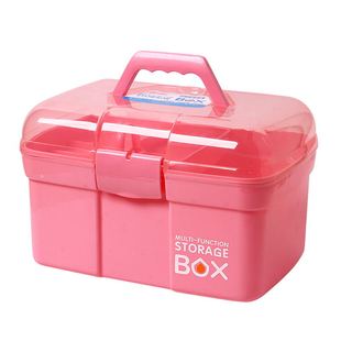 足浴工具箱足疗采耳修脚美容院玻璃火罐收纳盒技师手提塑料上钟箱