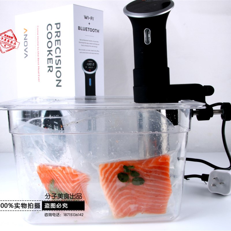低温慢煮机Anova水箱容器烹饪浴盆Sous Vide 11L带开口盖打专用孔