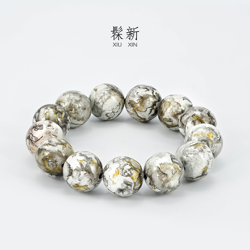 漆器手串diy佛珠文玩饰品