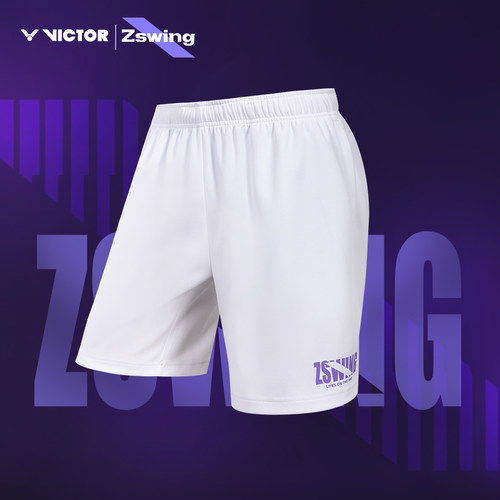 VICTOR胜利威克多郑思维系列中性款针织透气羽毛球运动短裤504ZSW