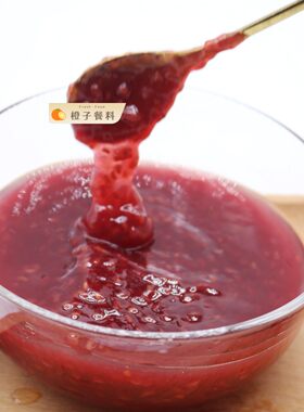 Andros各种口味的水果颗粒果酱1kg奶茶冲泡烤草莓芒果葡萄