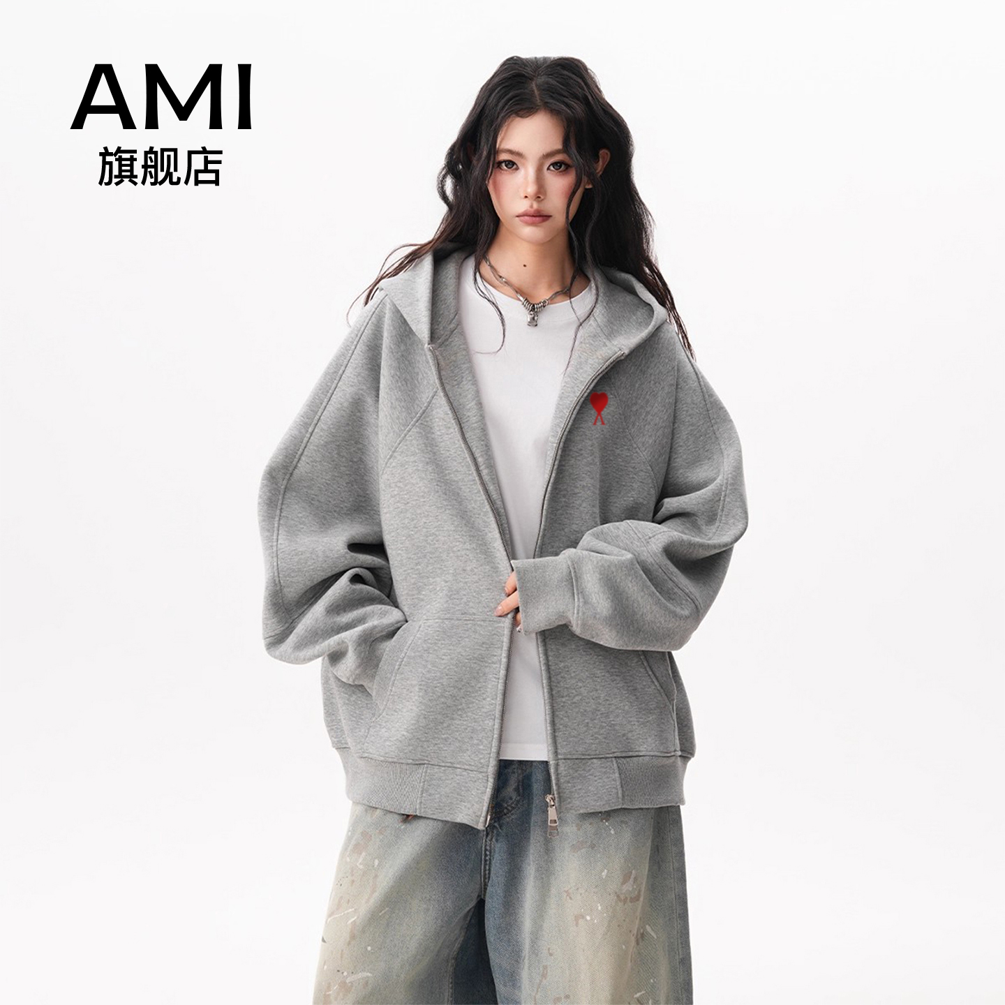 立体剪裁宽松秋冬季外套