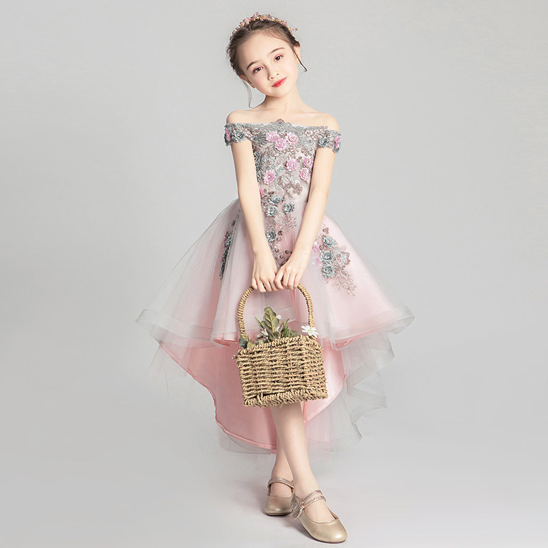 儿童礼服公主裙女童蓬蓬纱花童小婚纱生日洋气走秀钢琴演出服高端,童装/婴儿装/亲子装,儿童礼服,淘宝优惠券,粉丝福利购,淘宝优惠卷