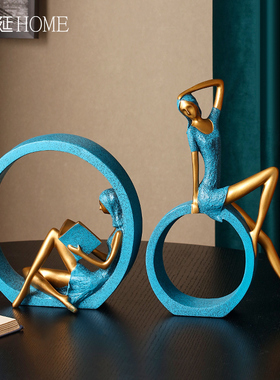 现代轻奢高档软装k饰品创意家居客厅酒柜玄关电视柜办公室桌面摆