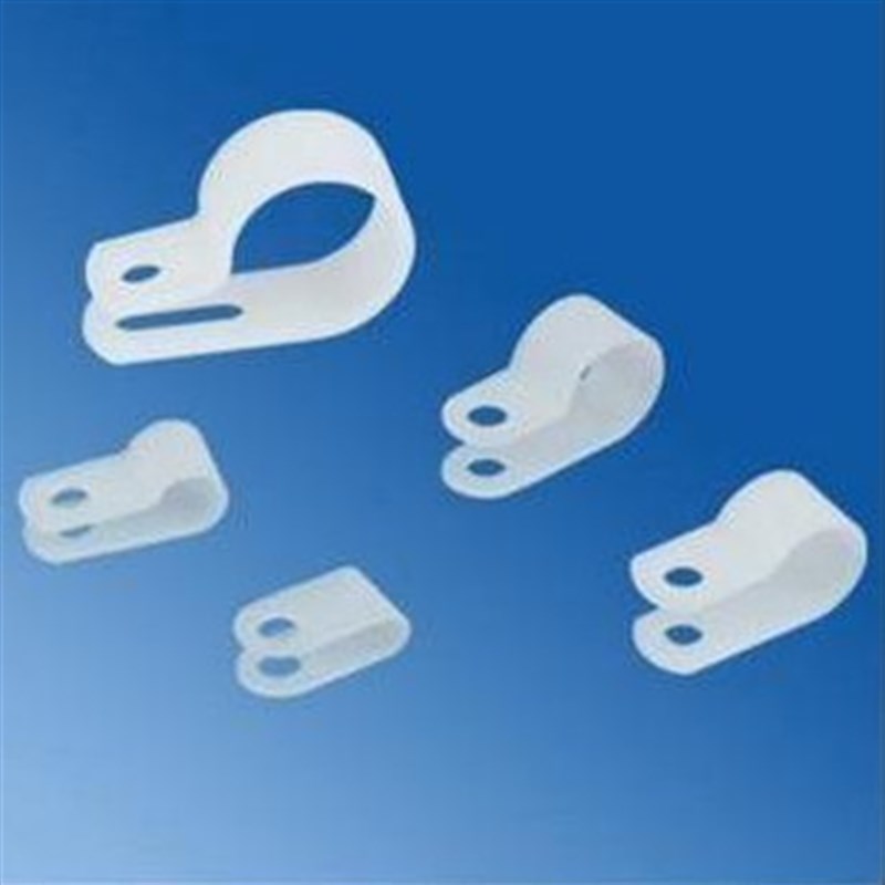 R型线夹10.4mm R型线夹 R形理线夹 塑料夹子 电线固定夹 1000只包