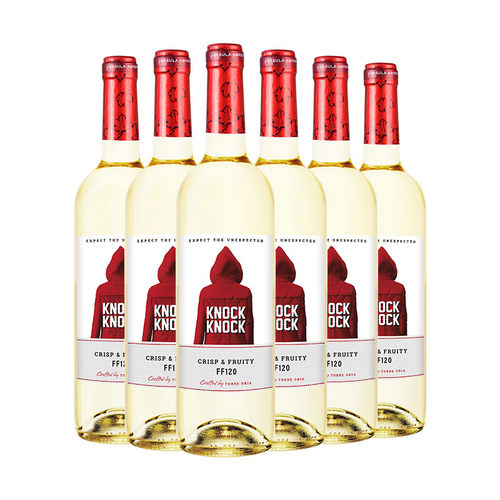 奥兰小红帽西班牙原瓶进口清爽干白长相思葡萄酒750ml*6整箱正品